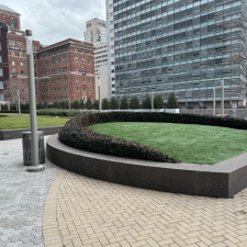 Commercial-Landscaping-Irrigation-Turf-Installation-at-New-York-City-Apartment-Building 4